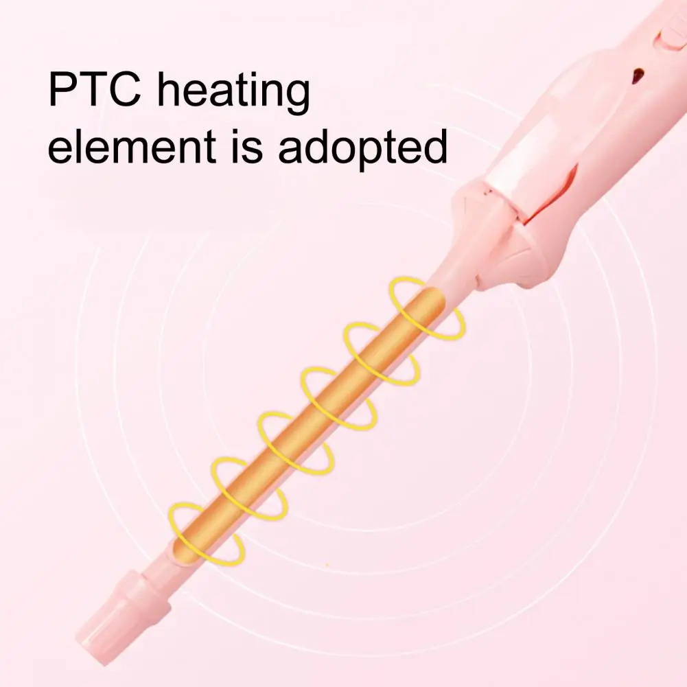 9MM Curling Iron Compact Hair Iron Curler Ceramic Heating Plate Hairstyling Tool Inner Curling Bangs Hair Curler
