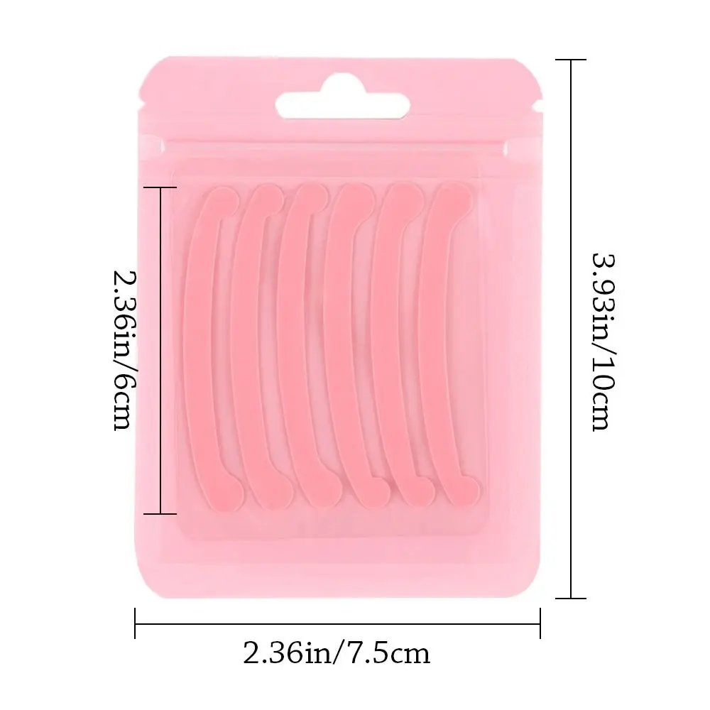 Description Picture 3 of item3 Pair Reusable Eyelash Perm Silicone Eye Pad Lash Extension Under Eye Patches Lifting Anti-wrinkle Eye Mask Makeup Eyelash Tool