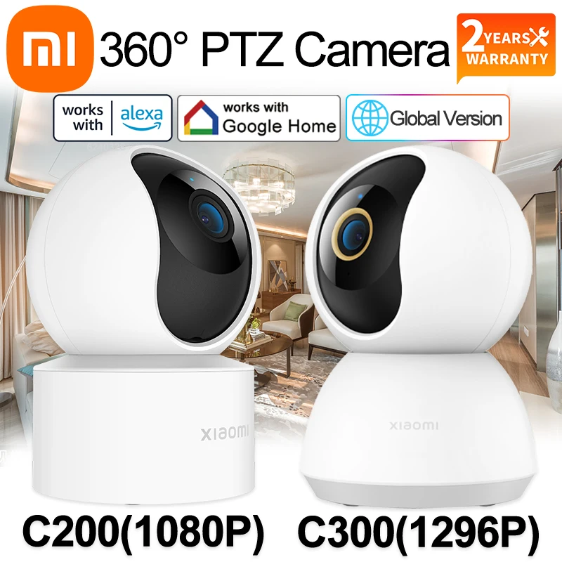 Global Version Xiaomi Smart Camera C300 With Super Clear 2k Image Quality  And Upgraded Ai Human Detection Surveillance Mi Smart - Webcams - AliExpress