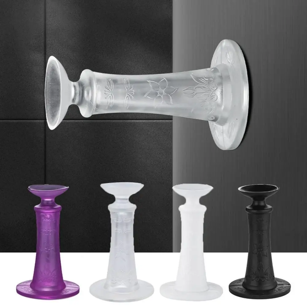 Silicone Wall Protectors Mute Floor Holder Anti Collision Door Stopper Self Adhesive Bedroom Accessories silicone door stopper door stopper bumpers door stopper