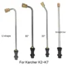 1/4 Inch Rod Jet Car Cleaning High Pressure Water Gun Extension for Karcher K2 K3 K4 K5 K6 K7 with Nozzle 5