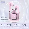 TWS Wireless Earphones Transparent Bluetooth In Ear Headset ENC Sports Headphones LED Power Digital Display Stereo Sound Earbuds 2