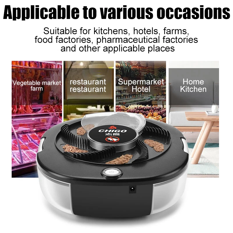 Piège à mouches électrique automatique, piège à insectes USB, sécurité,  économie d'environnement, répulsif anti-mouche contre les mouches,  dispositif de cuisine - AliExpress