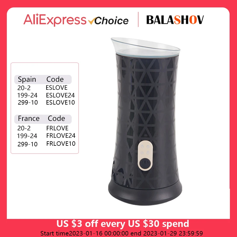 Milk Frother for Latte Foam Maker Coffee Machine