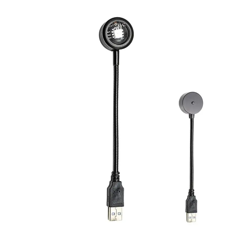 선셋 라이트 태양 일출 램프, USB 충전 선셋 램프, 7 가지 색상, 360 도 회전 램프, 푸시 단추 플러그 및
