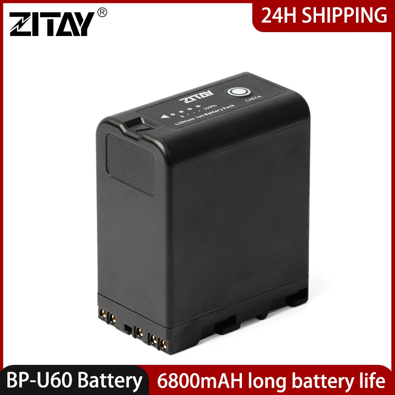 Batteria Per Fotocamera Zitay Per Sony Bp-U90 Bp-U60 Bp-U30 Fx9 Pmw-100 Pmw-15 Pmw-160 Pmw-200 Pmw-300 Pmw-Ex1 Pmw-Ex1R Pmw-Ex3 Pmw-Ex160