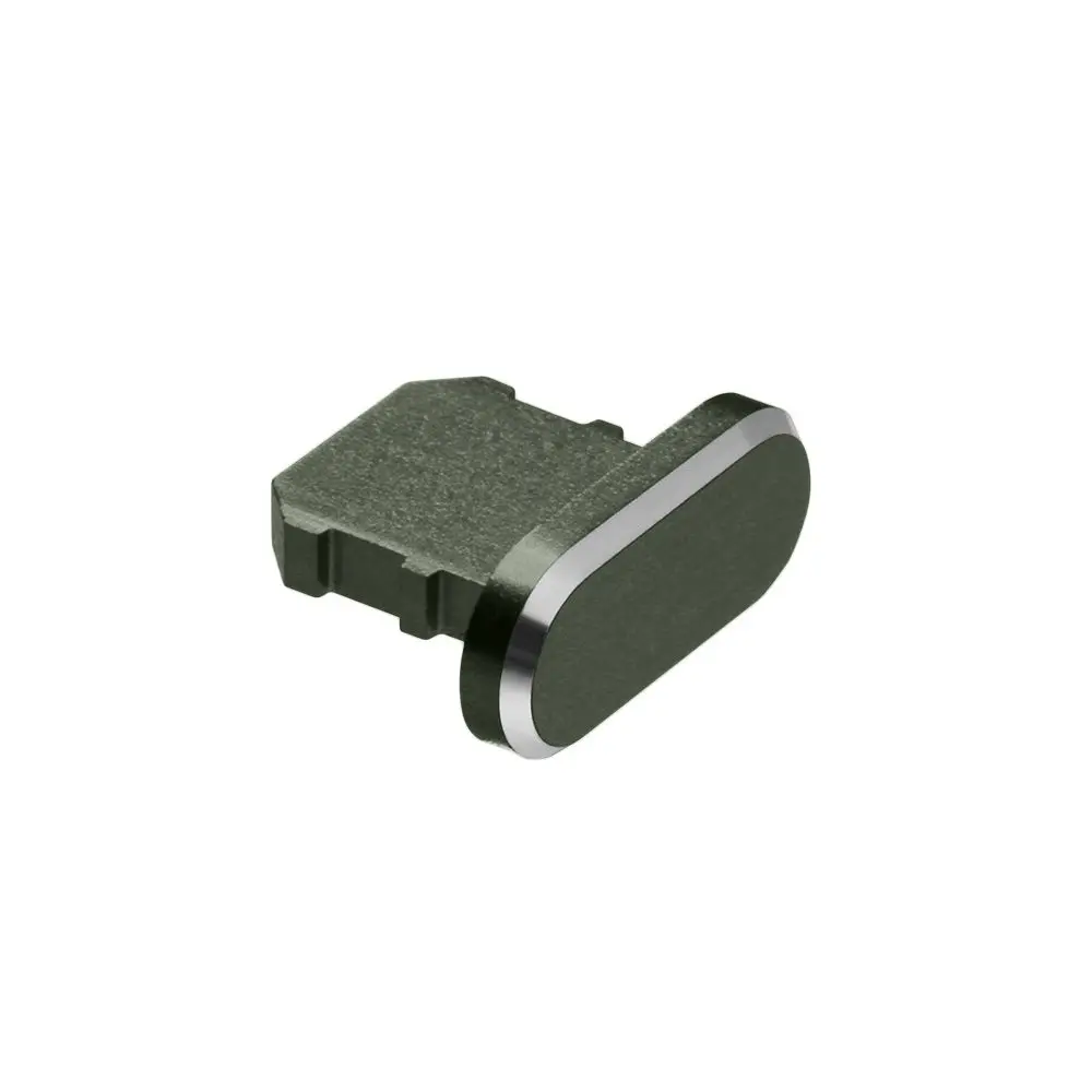 Metal Charger Port Anti-Dust Plug Stopper - Premium Phone Accessory Charging Cap Cover