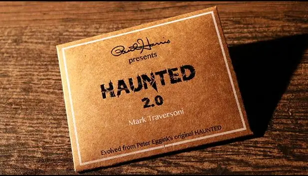 

Paul Harris Presents Haunted 2.0 Magic Tricks Card Appearing From Deck Magia Close Up Street Illusions Gimmicks Mentalism Props