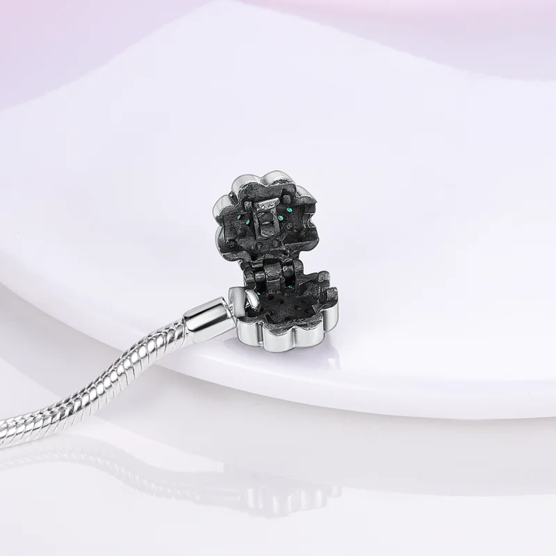 Pandach Armbänder 925 Silber Farbe Klassische Liebe Für Immer Schmetterling Stern Armbänder Für Frauen Charm Bead DIY Edlen Schmuck 17 CM-20 CM – Detail 21