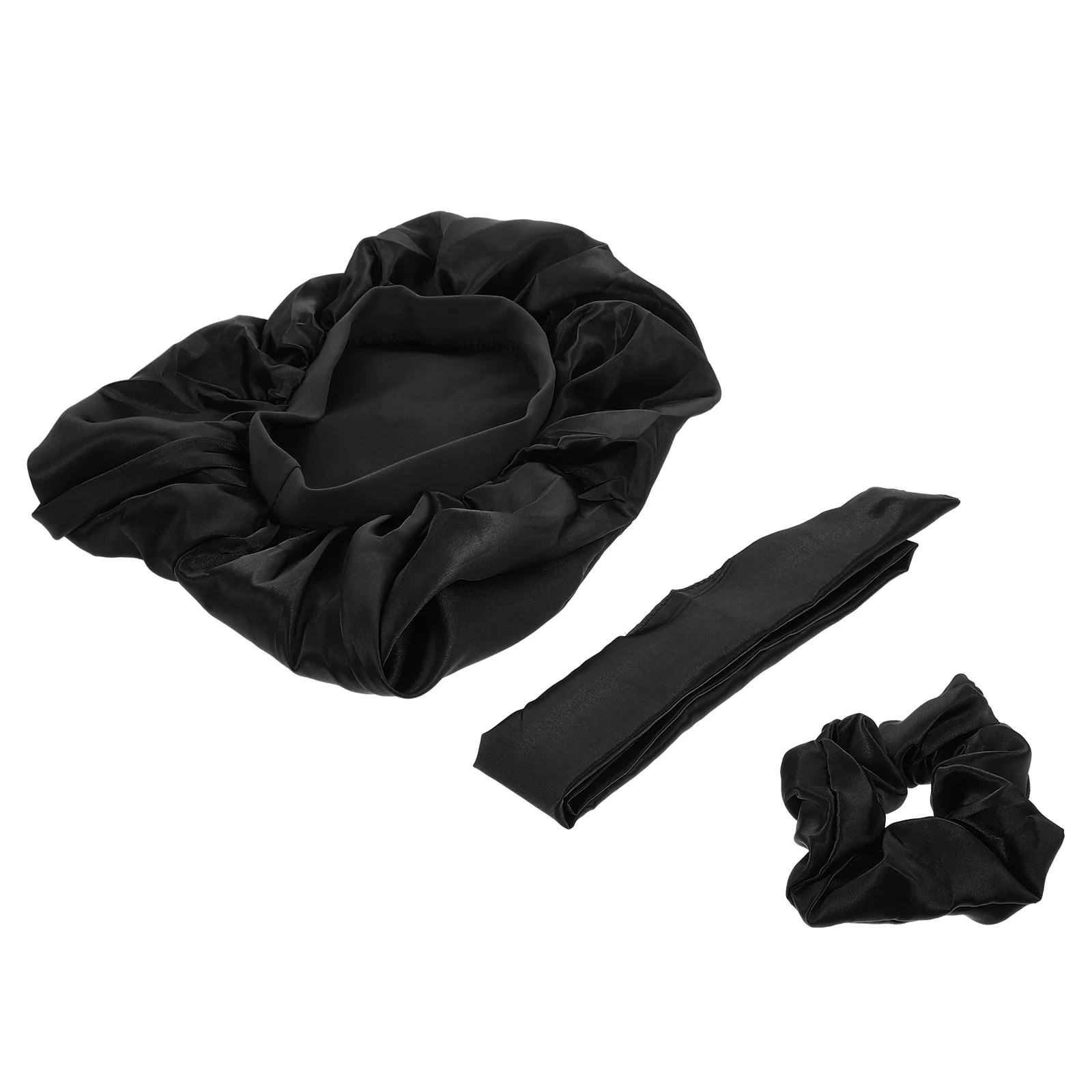 

3 Pcs 1 Set Hair Band Hair Rope Comfortable Sleep Hat Lightweight Hair