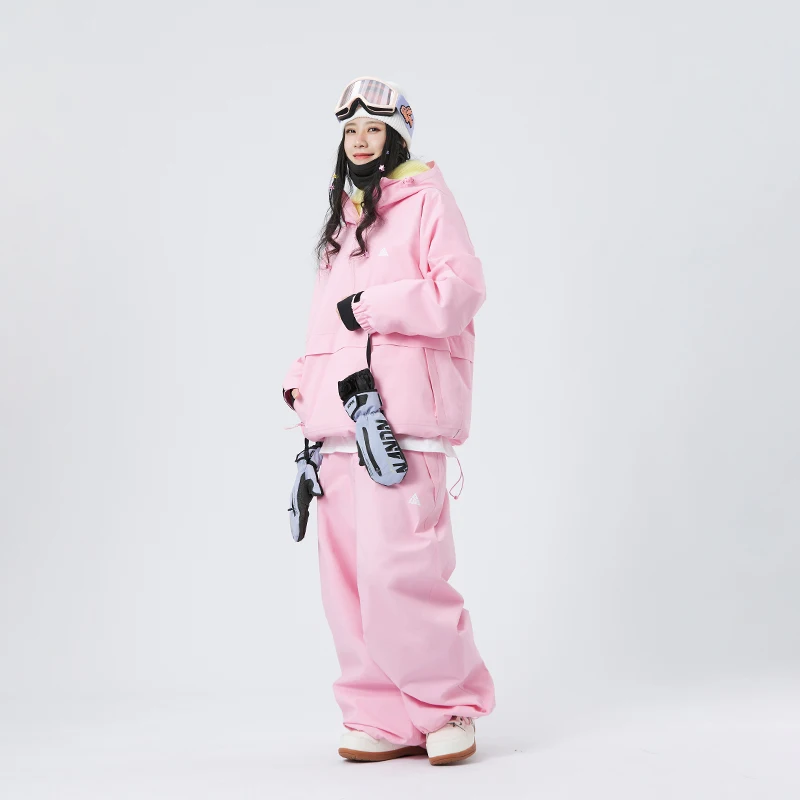 Ski suit jacket pants suit ski equipment snowboard waterproof warm wear-resistant