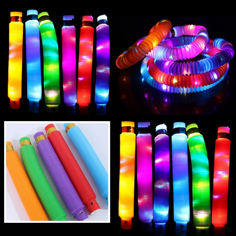 Glow Stick Glowing Neon Party Luminous Props Tube Toy Glow in The Dark DJ  Neon Party Concert Lighting Prop Happy Birthday Favors