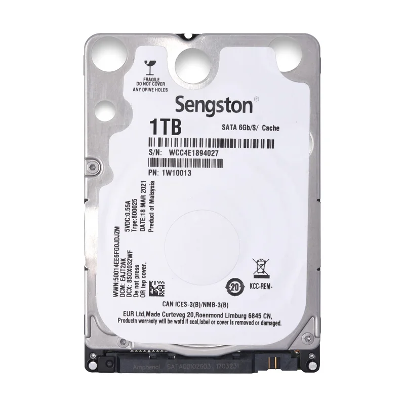 Sengston оригинальный жесткий диск SATA 320 ГБ 500 ГБ 1 Тб HDD 2,5 дюйма HDD жесткий диск