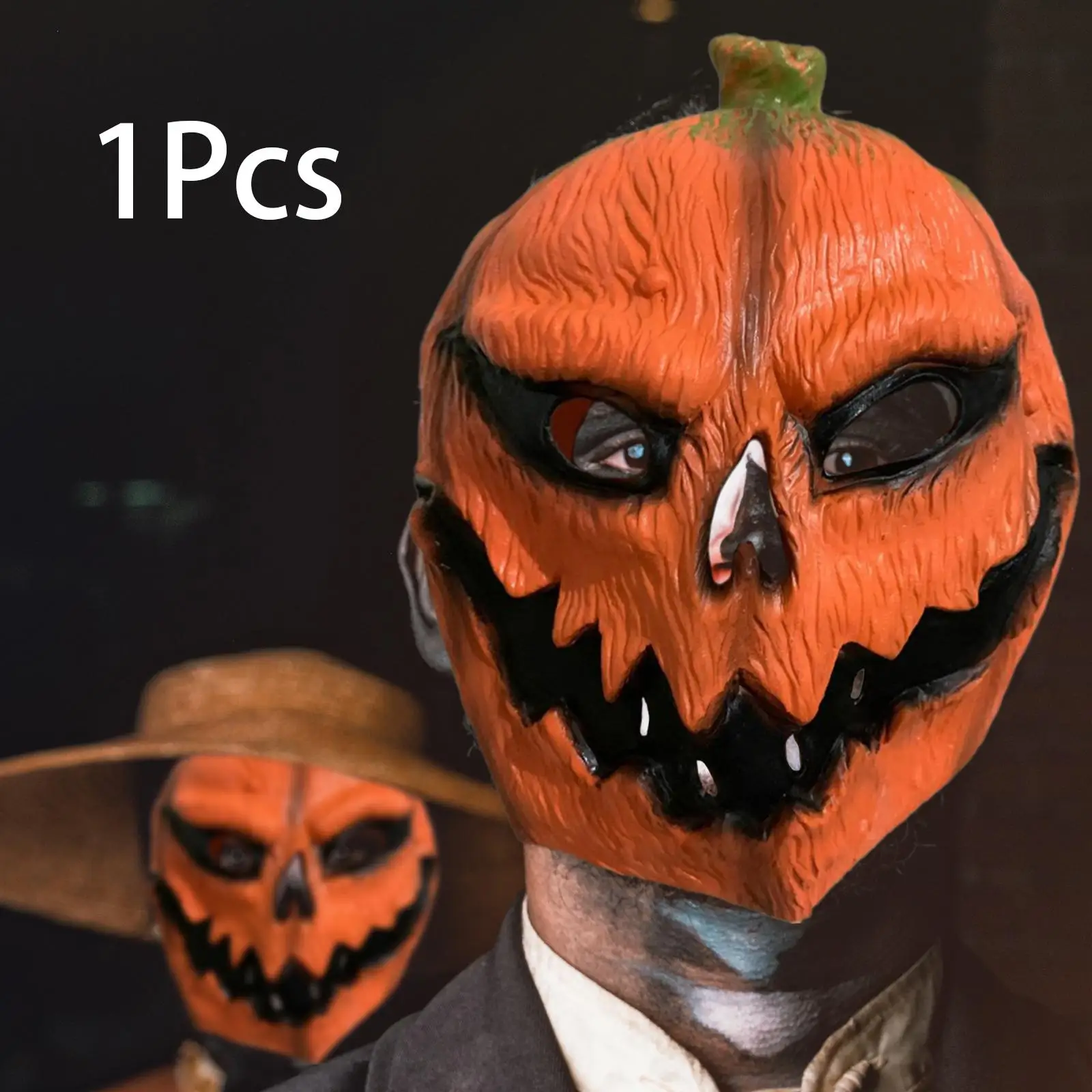 

Halloween Head Mask Adults Pumpkin Mask for Cosplay Stage Performance Easter