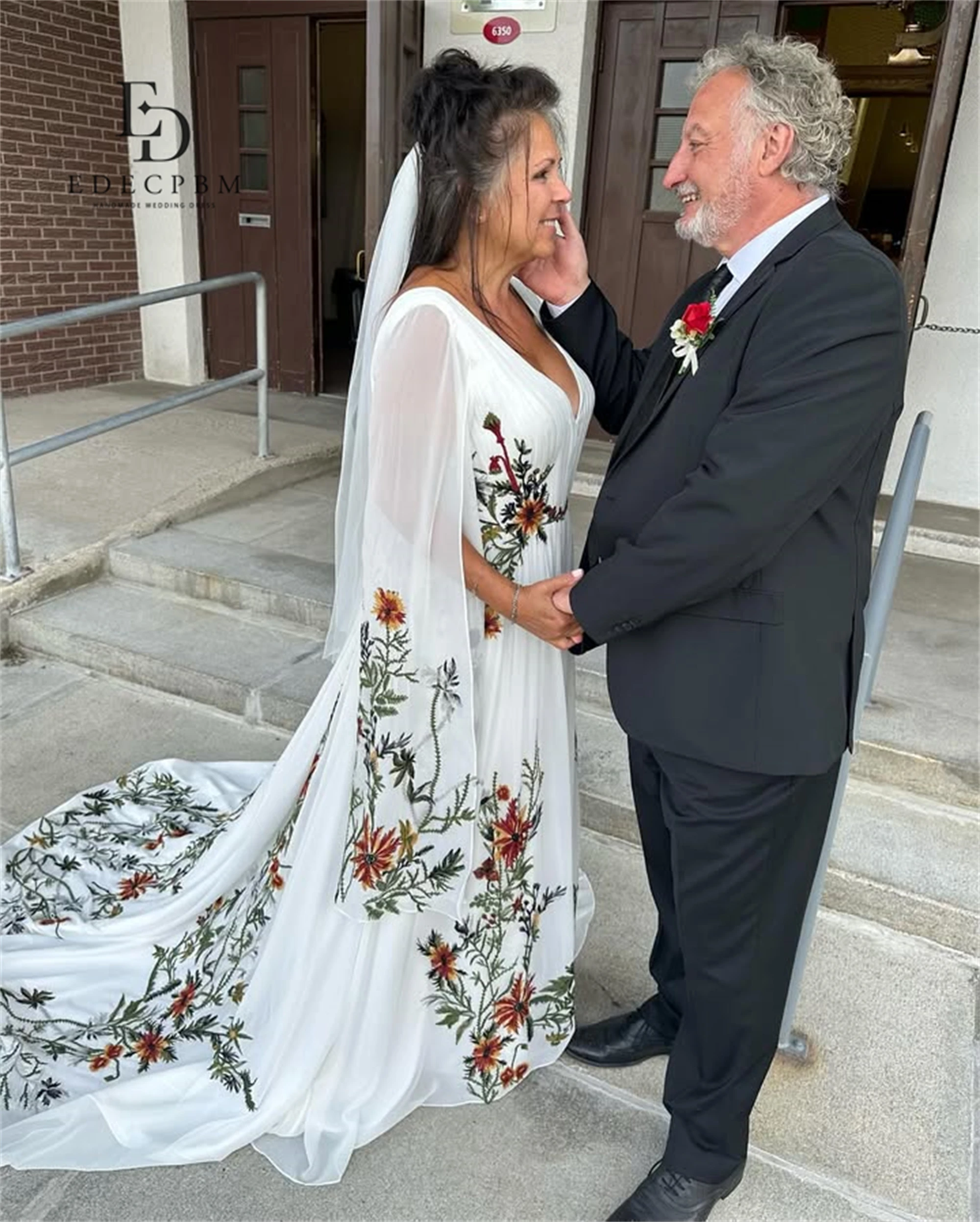 EDECPBM Chic Evening Dresses for Special Occasions Wedding Dress Hand-made Embroidery V-neck New in Dresses Customized Lace Prom - AliExpress 320 EDECPBM Chic Evening Dresses for Special Occasions Wedding Dress Hand-made Embroidery V-neck New in Dresses Customized Lace Prom - AliExpress 320