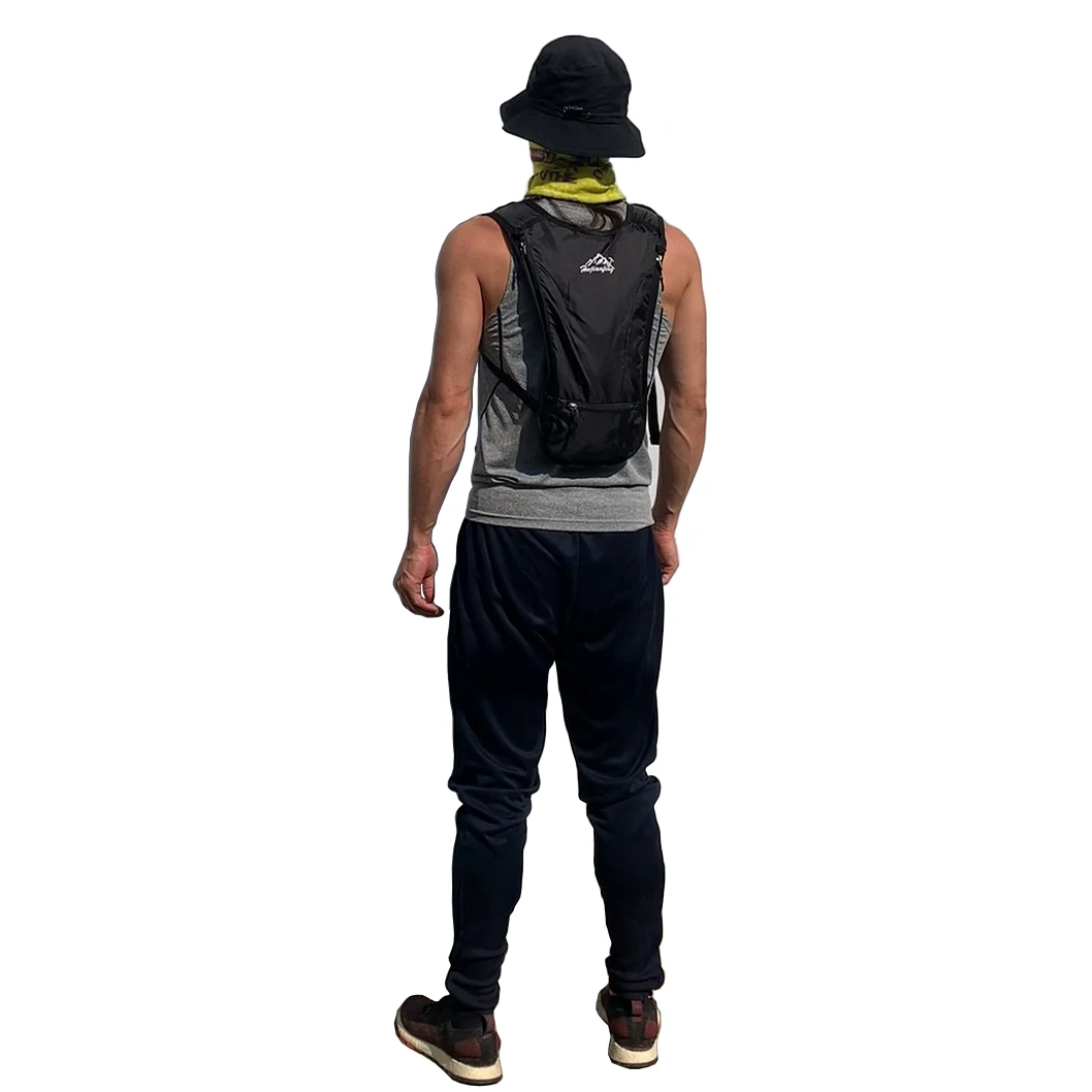 Zaino da Ciclismo con Sacca d'Acqua, Borsa per Escursionismo, Corsa, Arrampicata, Jogging, Zaino con Vescica d'Idratazione - immagine 3