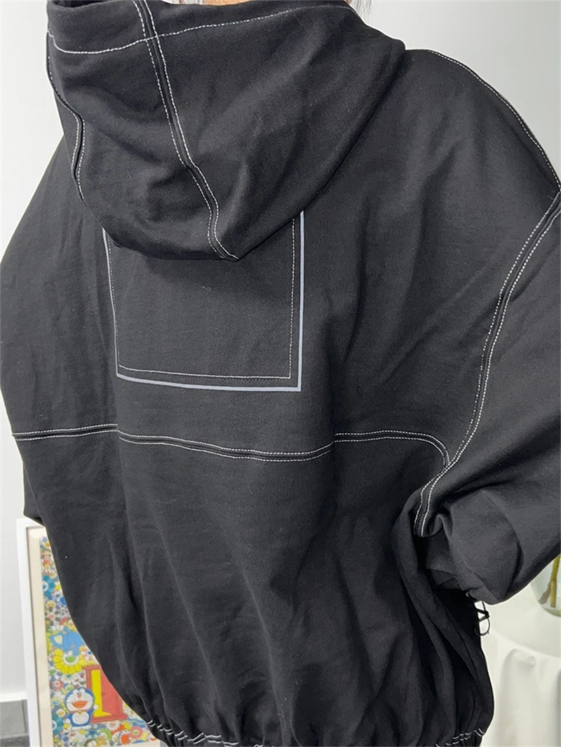 

2023 Sweatshirt Heavy Fabric CAVEMPT C.E Simple Line Design Versatile Hoodies Men Woman Top Quality Coat CAV EMPT Pullover Gym