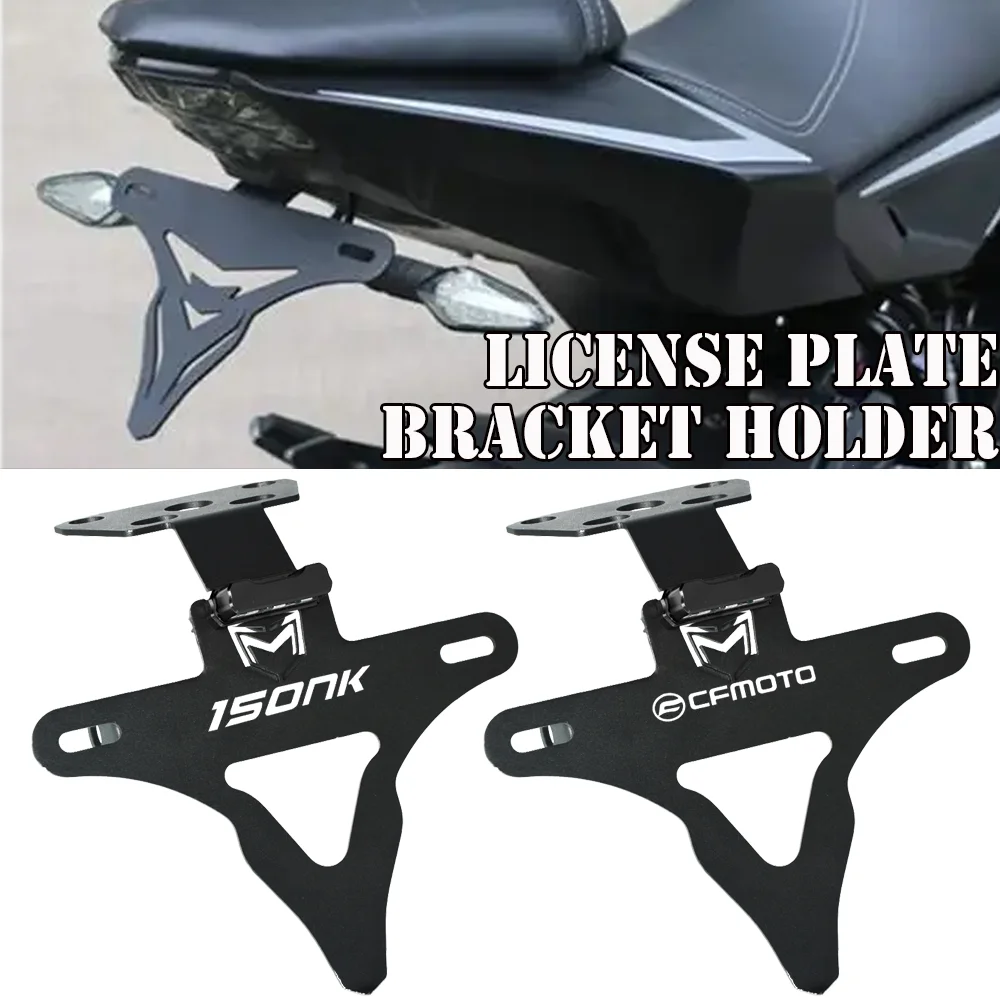 

Motorcycle FOR CFMOTO CF 400NK 650NK 150NK 150 650 400 NK License Plate Bracket Licence Registration Holder 2023 2016-2018 2019