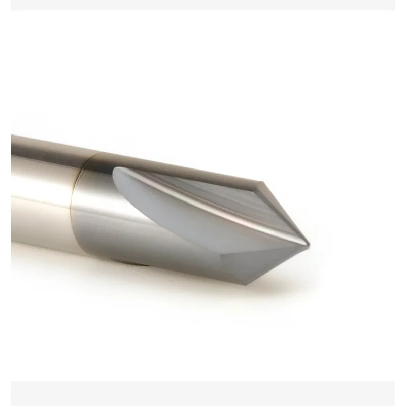 HRC66 3 Flutes Chamfer Milling Cutter 60 90 120 degrees CNC Router Bits Engraving Endmill Tools carbide milling cutter
