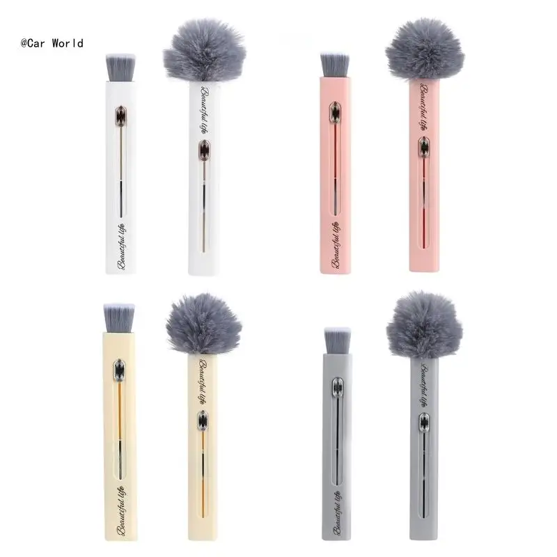 

1 Set Car Dashboard Duster Interior Cleaning Brush Car Crevice Dust Removal Brush Air Outlet Cleaning Brush No Scratch