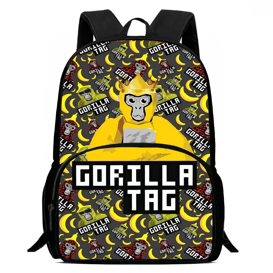 Kids Backpacks Boy Girl Student Birthday Gift Child School Novelty Cool Gorilla tag Bags Large Capacity Camping Durable Rucksack 1