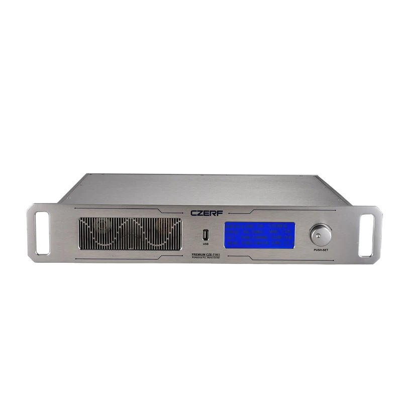

400W Watts Professional Stereo PLL FM Transmitter for Radio Station Aluminum alloy high power audio amplifier