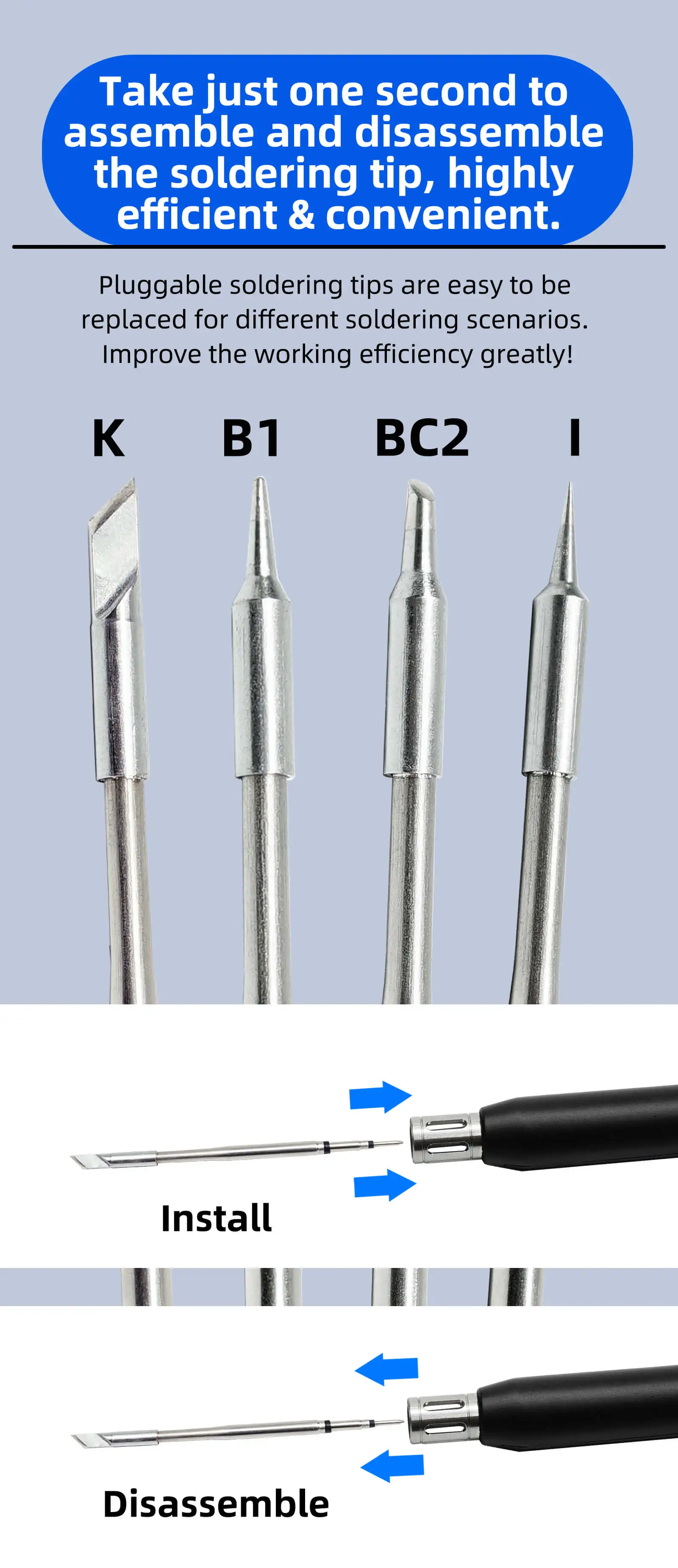 Sf7a6202236d741bba6de78d3b167ddc33 SEQURE S99 Soldering Iron Compatible with JBC245 Tip Support PD|QC|DC|PPS Power Supply for Drone RC Model Welding Repair Tool