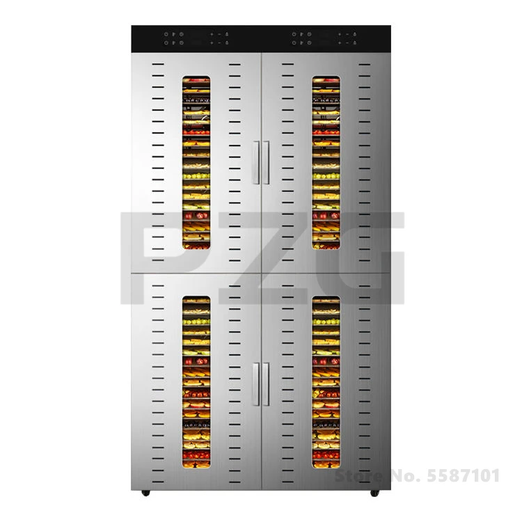 Commercial Fruit And Food Beef Dryer 80 Trays Stainless Steel Dried Fruit Vegetable Meat Dryer Food Dehydrator Stainless Steel 3