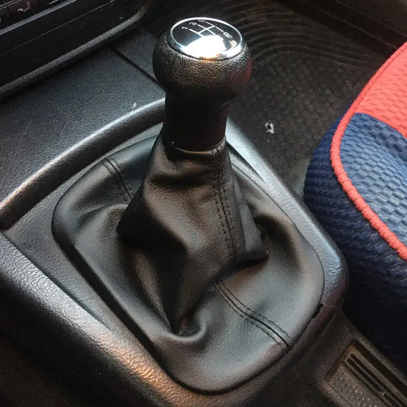 5 6 Speed Car Gear Shift Knob Gaitor Accessories for Volkswagen VW Passat B5 B5.5 1996 1997 1998 2000 2001 2002 2003 2004 2005