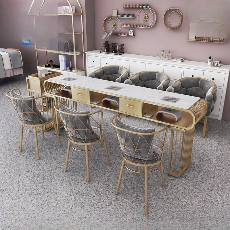 

Professional Nail Tables Table for Nails Portable Manicure 2024 Gel Mesa De Canto Pedicure Chairs Salon Arm Rest Furniture Chair