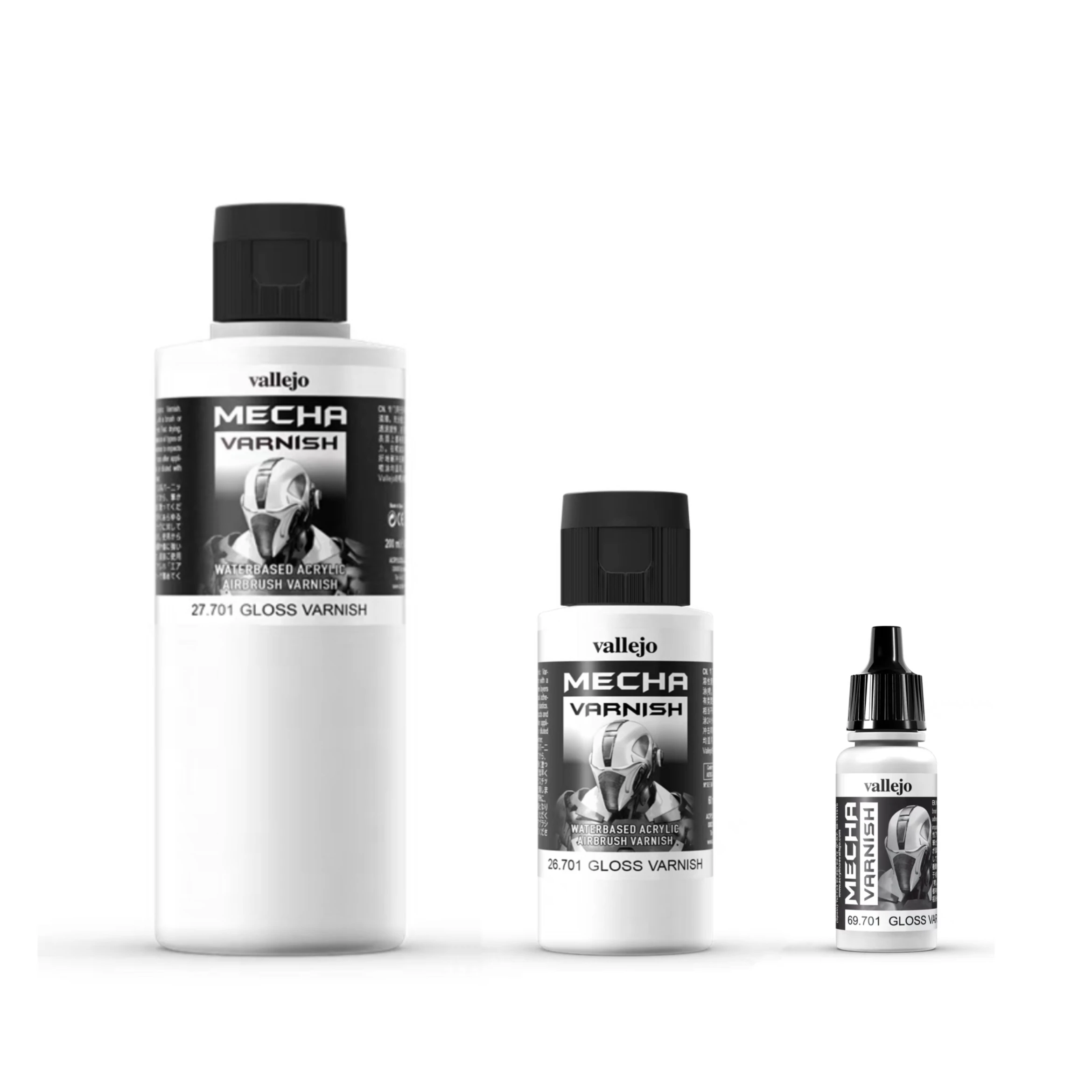 

Лак Vallejo Mecha 17/60/200 мл