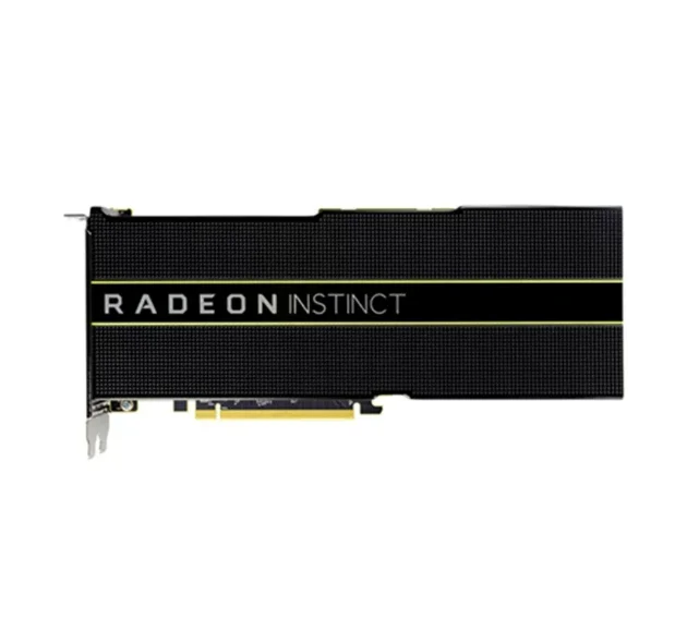 AMD MI50 32GB HBM2 GPU Vega20 그래픽 카드 듀얼 8핀 서버 AI 딥러닝 컴퓨팅 게이밍 비디오 카드