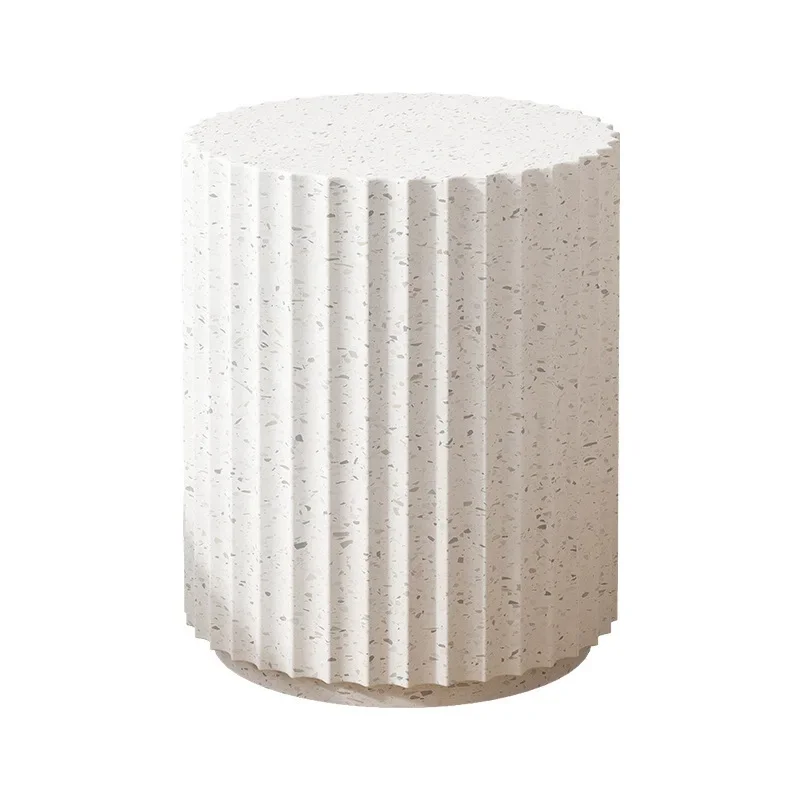 Wabi Sand Wind Creative Side Bedroom Apartment Sofa Bedside Table Cream Wind Sofa Coffee Table Corner Living Room Small Side