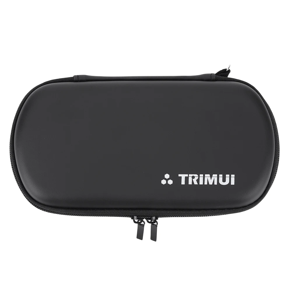 Hard EVA Carrying Case with Tempered Glass Film Handheld Game Console Case Shockproof for Trimui Smart Pro Handheld Game Console