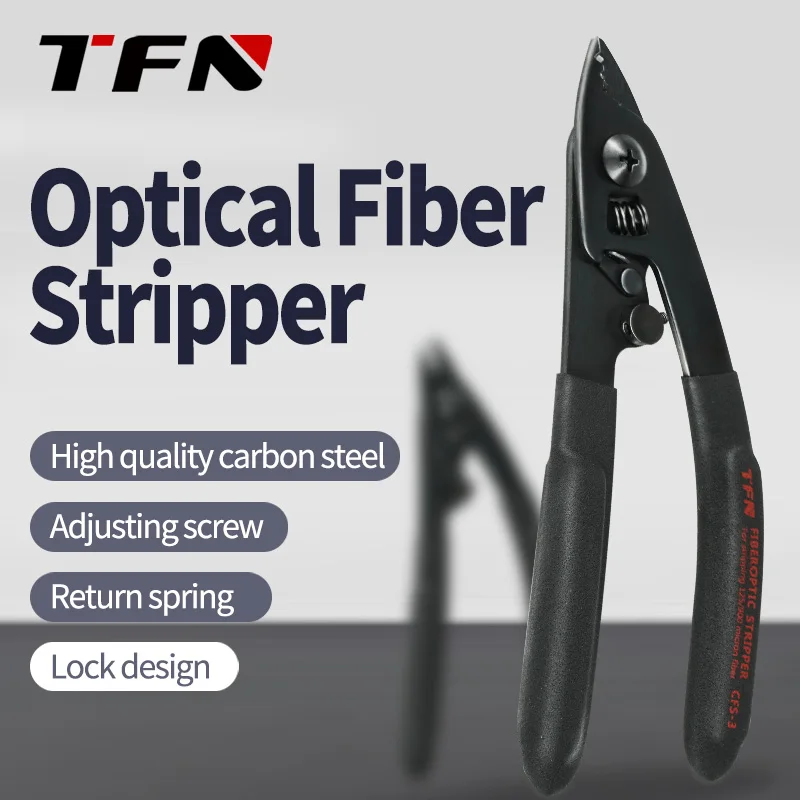 TFN Three Port Miller Pliers Stripper Pliers Coating Layer Stripper Pliers FTTH Telecom Grade Tools Optical Fiber Stripper aua y3 optical fiber cleaning wipes dust free platform low lint paper ftth tools 100pieces box