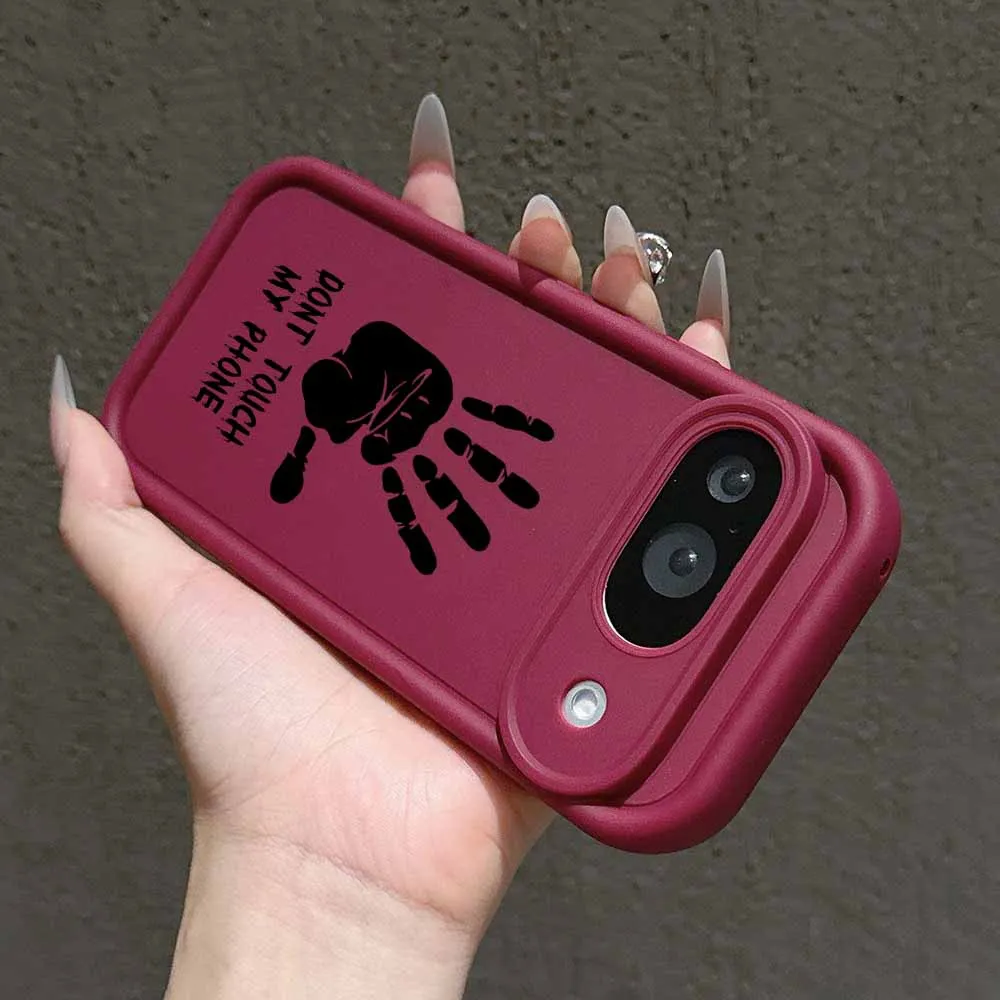 Don't Touch My Phone - Soft Feel Protective Case with Eye Ladder Design