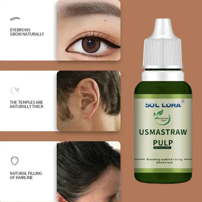 Eyebrow Growth Serum Eyelash Hair Growth Anti Hairs Loss Product Prevent Baldness Fuller Thicker Lengthening Eyebrow Makeup eyebrow growth liquid