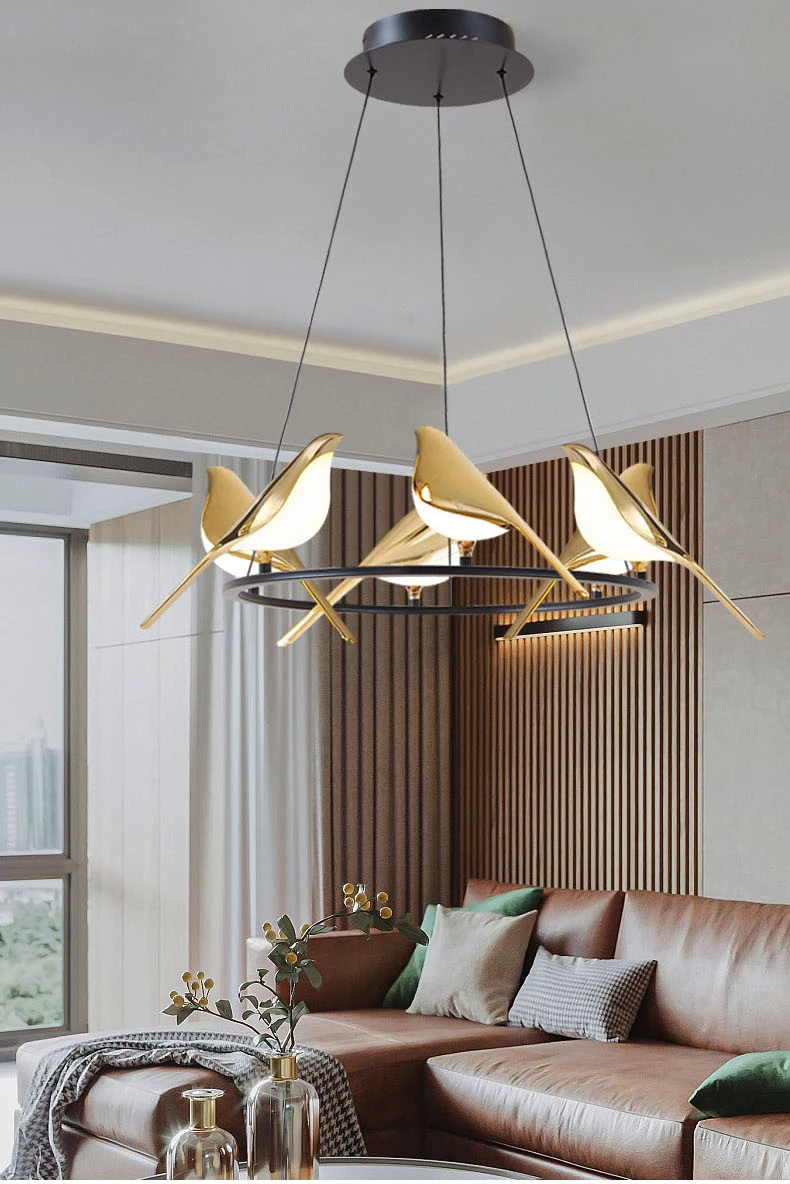 up down light Modern Magpie Bird LED Wall Lamp Parlor Bar Bedside Hanging Light Fixture Novelty Rotatable Wall Bedroom Bedside Foyer Sconce led wall lights