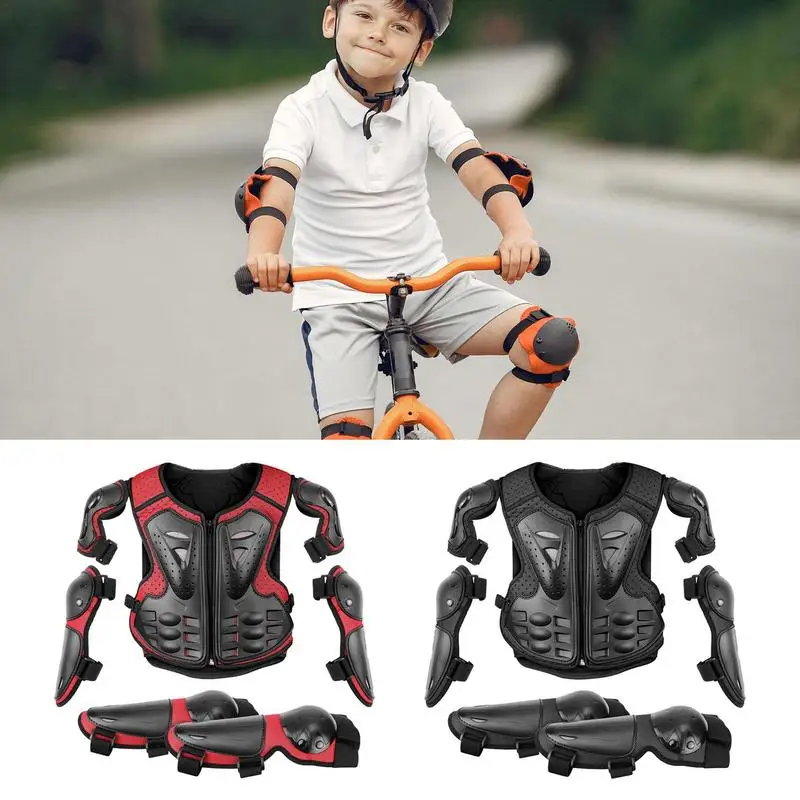 Kids Motocross Gear Children Cycling Protective Gear Kids Motorcycle Arm Suit Dirt Cycling Motocross Riding Protector