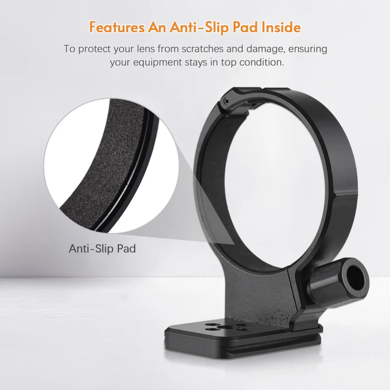 Anello Montaggio Treppiede Per Obiettivo Sigma 70-200mm - Piastra Sgancio Rapido - Foto 9