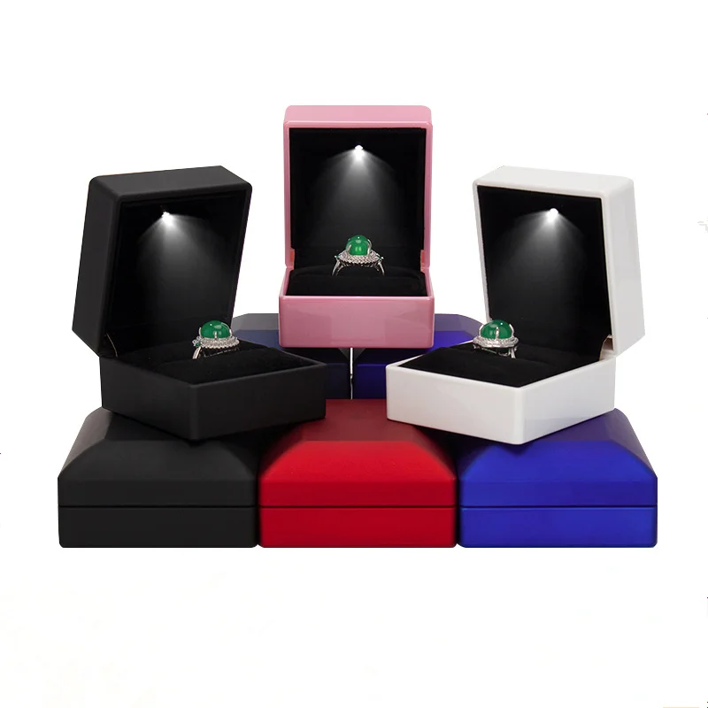 Jewelry Box with LED Lights - Detail View