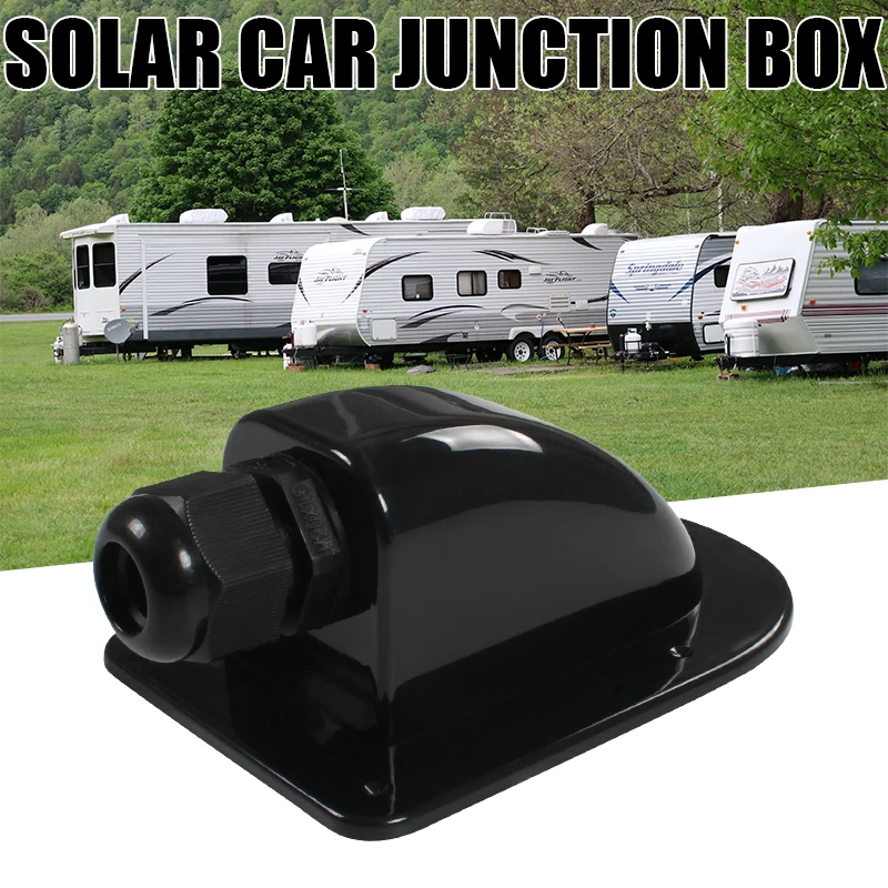 Camper Accessories Caravan Solar Car Junction Box Roof Wire Entry Solar Cable