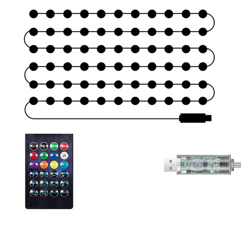 

Smart LED RGB String Light Outdoor Decoration DIY Home Decor String Lights Lamp Waterproof Night Light Camping Light