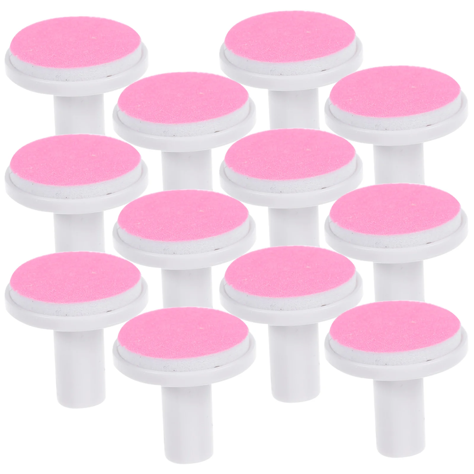 

12 Pcs Nail Polisher Replacement Head Files Pads for Adult Grinding Heads Electric Universal Trimmer Sandpaper Baby
