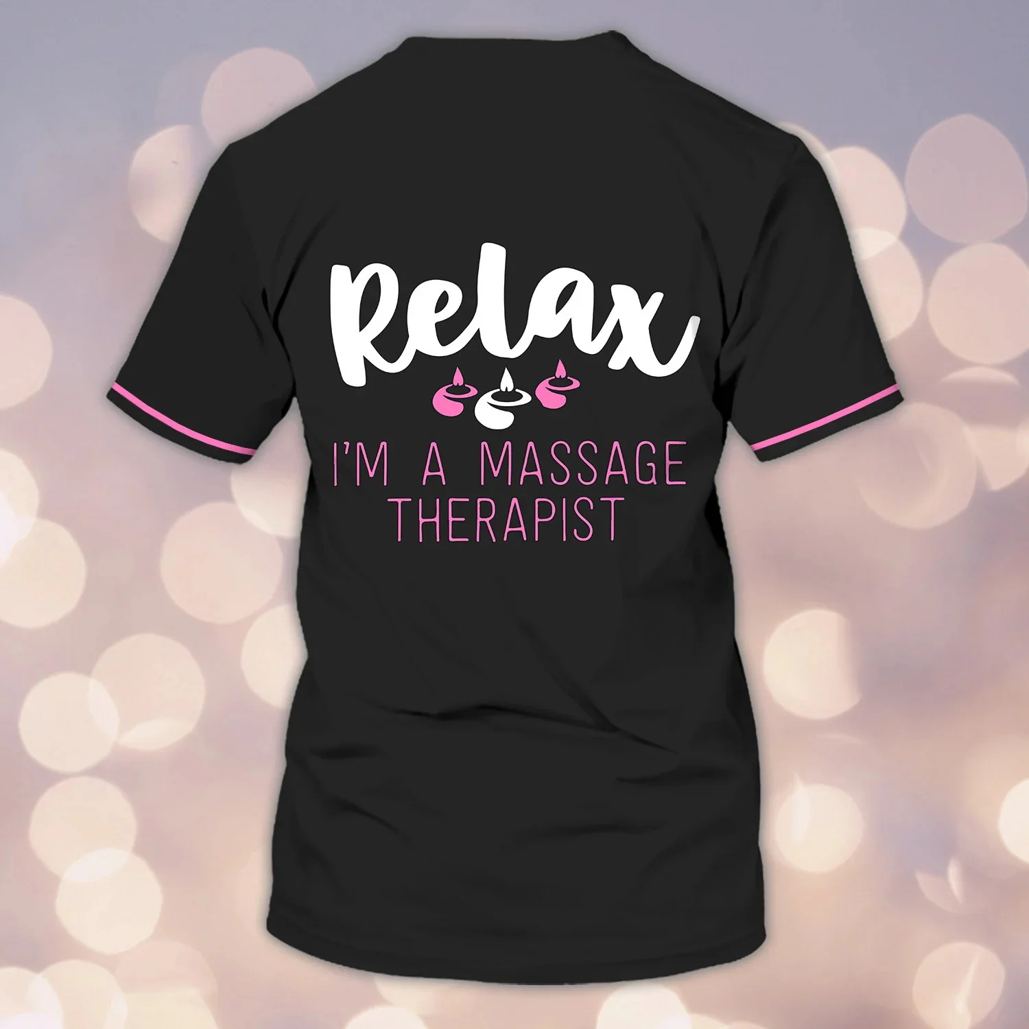 2023 neueste Sommer männer T-shirt Massage Therapeut Personalisierte 3D Gedruckt Unisex Casual t-shirt Massage Therapie Uniform DW168 – Detail 29