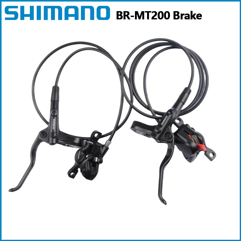 Shimano Br Mt200 Hydr Disc Brake 180 180 Shimano MT200 BR Hydraulic Disc Brake BL-MT200 One Pair With Brake Pads