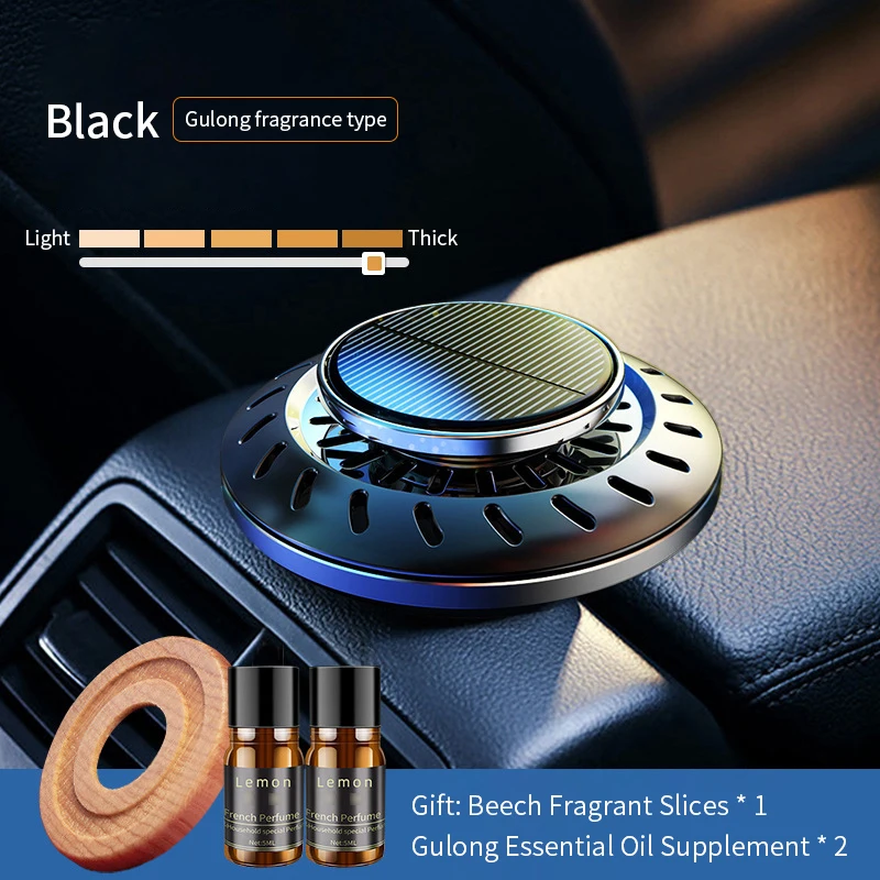 Deodorante Per Auto A Rotazione Solare Diffusore Di Profumo Ufo Creativo Olio Essenziale Fai Da Te Ornamento Per Aromaterapia Accessori Per Interni Au