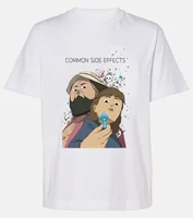 2025 American Hot Anime Common Side Effects Marshall Short-sleeved T-shirt Cotton Summer High-quality Printed Men Women T-shirt 1