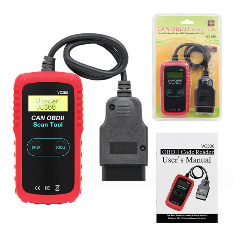

New! Vc300 Car Obd2 Diagnostic Scanner Automotive Engine Light Code Reader Obd Check Engine Diagnostic Tool