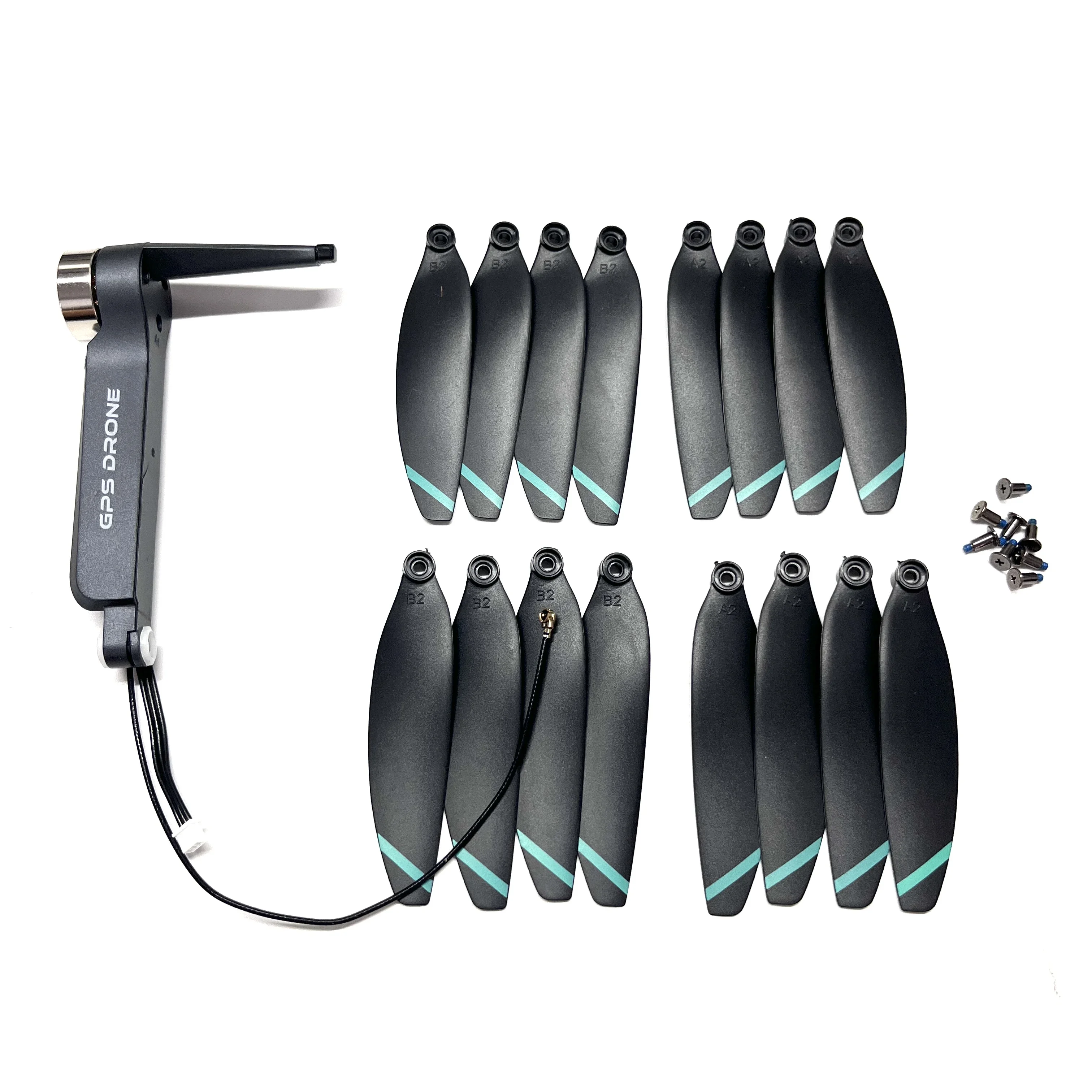 Bras de Drone DJI - Pièces de Rechange en Lot (A1, A2, B1, B2)